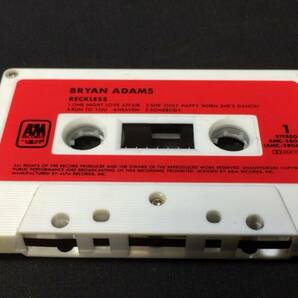 F【洋楽カセットテープ48】『RECKLESS(レックレス)/BRYAN ADAMS(ブライアン・アダムス)』●歌詞・解説付●ワーナー●検)国内盤アルバムの画像2