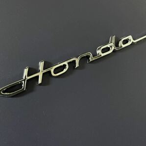 【新品 即発送】HONDA クラシックエンブレム メッキ シルバー ホンダ レトロ 1個の画像1