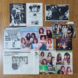 ザ・ベイビーズ The Babys インタビュー記事 恋のチャンス ブロークン・ハート 雑誌レコード広告1977年 1978年 【切り抜き】John Waiteの画像1