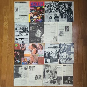 フォリナー Foreigner 1978年 来日直前&来日中インタビュー グラビア 栄光の旅立ち 雑誌レコード広告＆来日公演告知【切り抜き】