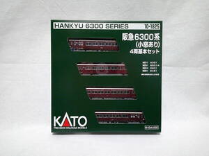 【新品】KATO 10-1825 阪急6300系（小窓あり）4両基本セット