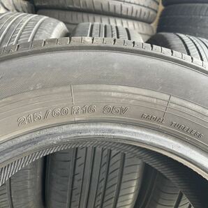 YOKOHAMA ADVAN dB V552 ヨコハマ アドバン 215/60R16 95V 2018年製造 中古タイヤ4本セットの画像9