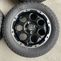 ROCK KELLY ロックケリー　14×4.5J+45 PCD100-4穴　ヨコハマ GEOLANDAR X-AT ジオランダー LT165/65R14 81/78Q 6PR 23年製　4本_画像8