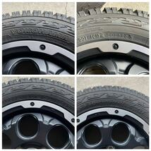 ROCK KELLY ロックケリー　14×4.5J+45 PCD100-4穴　ヨコハマ GEOLANDAR X-AT ジオランダー LT165/65R14 81/78Q 6PR 23年製　4本_画像9