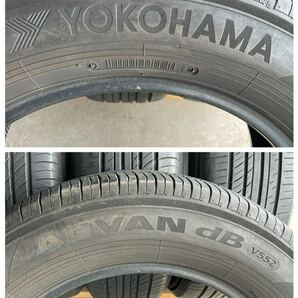 YOKOHAMA ADVAN dB V552 ヨコハマ アドバン 215/60R16 95V 2018年製造 中古タイヤ4本セットの画像8