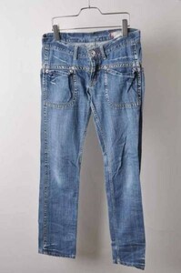 lql3-0452 DEARHEART blue group Denim jeans small of the back width 39
