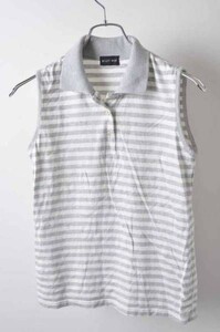 lql3-0713 MILKYWAY gray series off white series border pattern shirt 