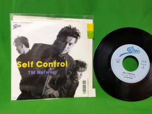 見本盤 EP レコード TM Network - Self Control