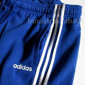 メンズ O◆未使用 定価1.3万 adidas アディダス 裏フリース スウェット 上下 フルジップ フーディー パーカー パンツ セットアップの画像9