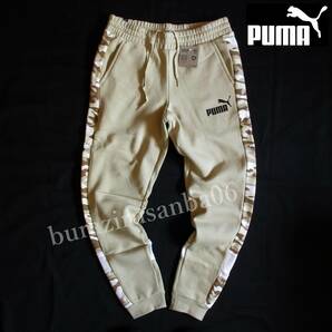 メンズ L◆未使用 PUMA プーマ スウェット CAMO ロングパンツ 迷彩カモ柄 裏起毛 スウェットパンツ シンプル スポーツ カジュアル 672449 の画像1