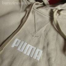 メンズ US/S◆未使用 プーマ PUMA ロゴ刺繍 スウェット モダン ベーシック プルオーバー パーカー スウェットパンツ 上下 セットアップ_画像4