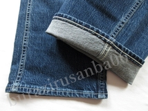 W32 未使用 定価13,200円 リーバイス Levi's Red 505 ストレート デニムパンツ ジーンズ 程よいストレッチ ヴィンテージ風 インディゴ_画像5