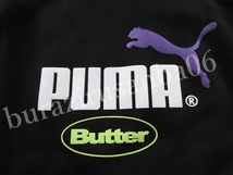 メンズ US/S 日本M相当 大き目 ◆未使用 プーマ PUMA x バターグッズ BUTTERGOODS コラボ スウェット プルオーバー フーディー パーカー_画像3