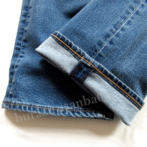 メンズ W33◆未使用 定価11,000円 LEVI'S リーバイス 505 WARM 軽量保温素材 ストレッチ デニムパンツ ジーンズ ストレート 00505-2304の画像4