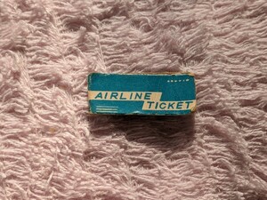 タミーちゃん エアチケット 航空券 チケット 紙もの 小物 印刷物 着せ替え人形 昭和レトロ