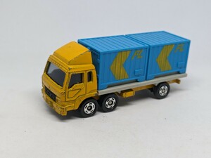 トミカ No.74 三菱フソウ コンテナトラック 三菱ふそう TOMICA ミニカー トラック