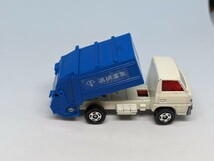 トミカ No10 ミツビシ キャンター　清掃事業　清掃車　 日本製 ミニカー トミー TOMY 三菱_画像4