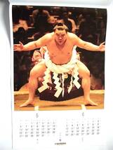 ２０１８年（平成３０年）大相撲カレンダー 2018 SUMO CALENDAR JAPAN　未使用品　　_画像5
