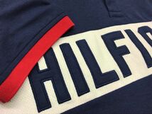 USA正規品【S】 トミーヒルフィガー TOMMY HILFIGER 半袖 ポロシャツ Polo 紺 ネイビー パッチ メッシュ UVカット 吸水速乾 アメリカ NY_画像5