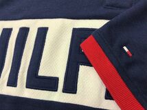 USA正規品【S】 トミーヒルフィガー TOMMY HILFIGER 半袖 ポロシャツ Polo 紺 ネイビー パッチ メッシュ UVカット 吸水速乾 アメリカ NY_画像4