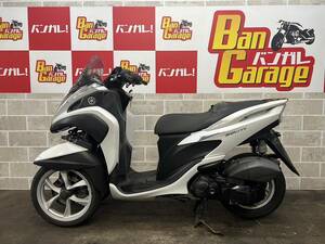 ヤマハ YAMAHA トリシティ125 TRICITY 125 SE82J　販売証明書有り　エンジン始動動画有り　売り切り　未整備　現状車　バンガレ