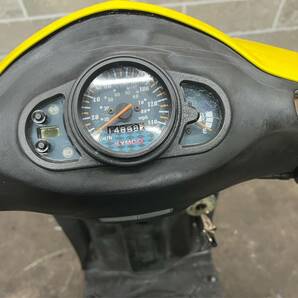 KYMCO キムコ AGILITY125 アジリティー LC2KN25CD8R 販売証明書有り 場内走行確認済み 始動動画有り 未整備 現状 売り切り バンガレの画像5