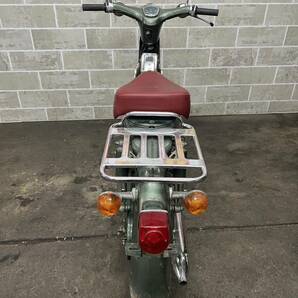 ホンダ HONDA スーパーカブ50 SUPER CUB50 C50 販売証明書有り 場内走行確認済み 始動動画有り 売り切り 未整備 現状車 バンガレの画像4