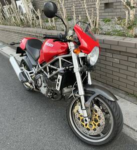 機関好調　車検R７年６月　6762km低走行　ドゥカティ　モンスターS4 916 走りが楽しい