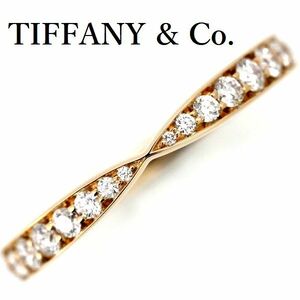 Бисы Tiffany Harmony Set Diamond Ring K18pg № 10