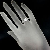 田崎真珠 TASAKI ダイヤモンド 0.56ct リング Pt900_画像6