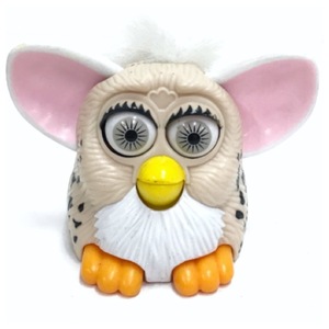 ファービー おもちゃ ベージュ マクドナルド McDonald 1998年製 Furby アンティーク コレクション レトロ オールド ビンテージ TOY D-1670