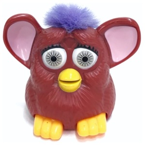 ファービー おもちゃ レッド マクドナルド McDonald 1998年製 Furby 赤 レトロ オールド アンティーク ビンテージ コレクション TOY D-1691