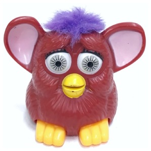 ファービー おもちゃ レッド マクドナルド McDonald 1998年製 Furby アンティーク レトロ ビンテージ オールド TOY コレクション 赤 D-1708の画像1
