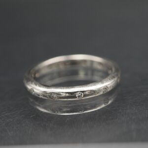 N461 бриллиант способ 925 печать кольцо дизайн серебряный кольцо 9~10 номер 