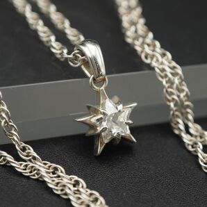 P238 スタージュエリー Star SILVER925 STERLING刻印 ペンダント ネックレス 星 デザイン シルバー STAR JEWELRYの画像1