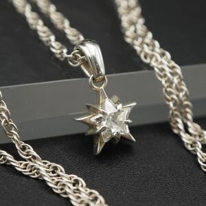 P238 スタージュエリー Star SILVER925 STERLING刻印 ペンダント ネックレス 星 デザイン シルバー STAR JEWELRY