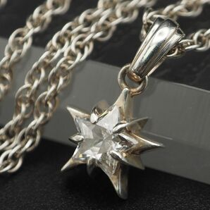 P238 スタージュエリー Star SILVER925 STERLING刻印 ペンダント ネックレス 星 デザイン シルバー STAR JEWELRYの画像8