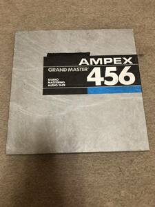 録音テープ　アンペックス　４５６　１０インチ テープ巾は１／２インチ 中古品