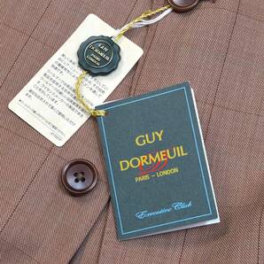 完全別格!!英国式クラシック仕立て◎!!!【英】DORMEUIL/ドーメル社製生地 高貴な紳士の品格溢れるウインドーペーン柄 ジャケット BE6 XL程の画像2