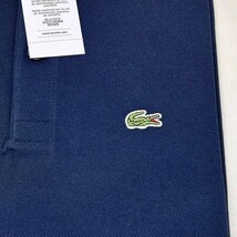 新品 LACOSTE ラコステ 半袖ポロシャツ ネイビー ボーイズ16サイズ_画像4