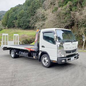 売切 ラジコン 積載車 3100kg ユニックNEO5 ラジコンリアゲート 三菱キャンター ICターボ 車検令和7年4月 ETC 7.5t未満準中型免許 動画有