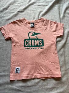 チャムス　CHUMS ペンギン　薄ピンク　Tシャツ