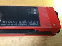 オーディオテクニカ 60th 限定 サウンドバーガー　AT-SB2022 レッド　sound burger _画像8