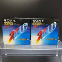 【未開封】2点 20枚 SONY 3.5インチ２HDフロッピーディスク ブラック DOS/V 512-18 フォーマット済 CPメカ搭載 10MF2HDFDV_画像1