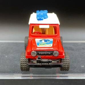 トミー ファイティングビークル トヨタ 4WD ブリザード BLIZZARD 1/43 昭和レトロ TOMY トミカ 当時物 ミニカー スキー ペンギン ジープ の画像3