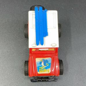 トミー ファイティングビークル トヨタ 4WD ブリザード BLIZZARD 1/43 昭和レトロ TOMY トミカ 当時物 ミニカー スキー ペンギン ジープ の画像6