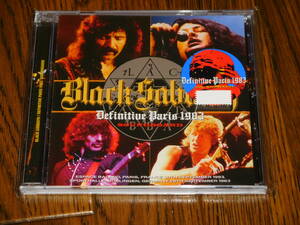 未開封新品 BLACK SABBATH / DEFINITIVE PARIS 1983 初回ナンバリングステッカー付 ZODIAC Ian Gillan Tony Iommi Geezer Butler 