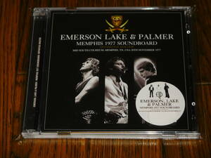 未開封新品 EMERSON, LAKE & PALMER / MEMPHIS 1977 : DEFINITIVE MASTER 初回ナンバリングステッカー付 Virtuoso Greg Lake