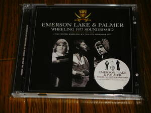 未開封新品 EMERSON, LAKE & PALMER / WHEELING 1977 : DEFINITIVE MASTER 初回ナンバリングステッカー付 Virtuoso Greg Lake