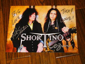 ROUGH CUTT Paul Shortino 若井望 直筆サイン入りカード！